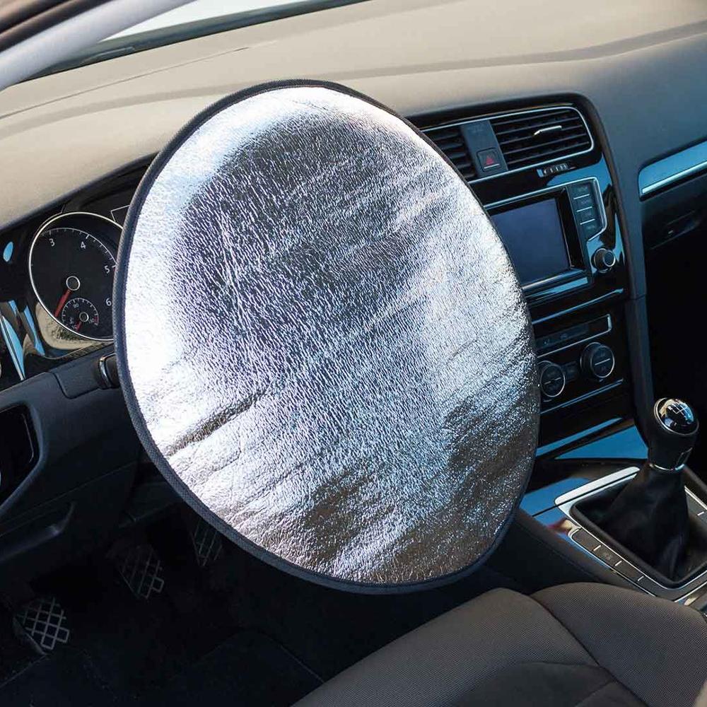 Steering wheel cover
